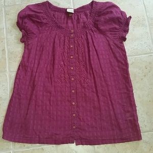 Sonoma 2 Piece Boho Style Peasant Blouse Set